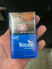 Винстон компакт синий без кнопки фото